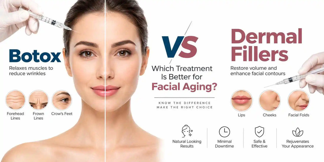 Botox vs Dermal Fillers